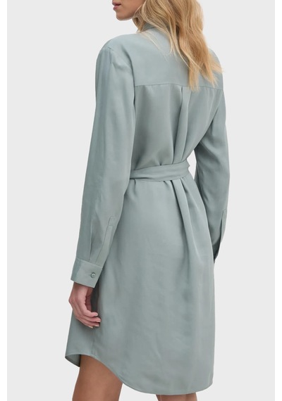 Calvin Klein Bayan Elbise J20j224819 Pc2 Açık Mavi Açık Mavi