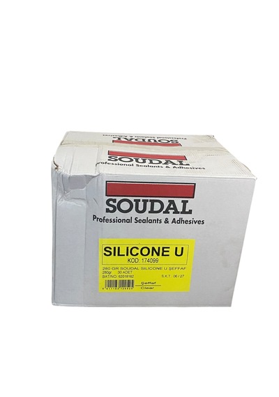 Soudal Silikon 280 Gr - Şeffaf