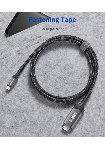 Jsaux Usb C Type-c To Hdmı Görüntü Aktarım Kablosu 4k 60hz Usb 3.1 Type-c Hdmı 2.0 Kablosu
