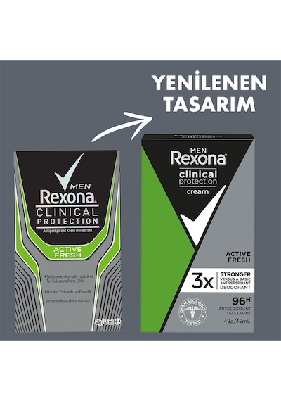 Rexona Men Clinical Protection Erkek Stick Deodorant 45 Ml