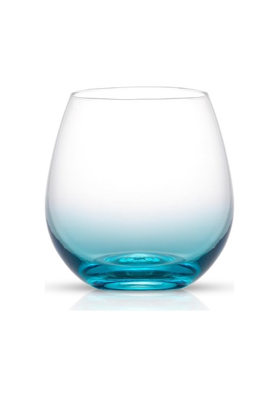 Hue Stemless Şarap Kadehi Seti. Büyük, 15 Oz, Sapsız, 6'li Set Beyaz Şarap, Kırmızı Şarap, Su, Köksüz Margari Diğer