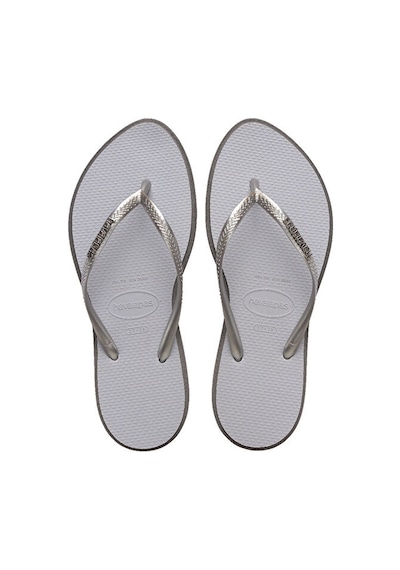 Crocs Havaianas Slim Point Kadın Plaj Terliği 4149584 Gümüş