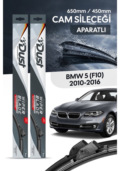 Bmw 5 Serisi F10 Sedan 2010-sonrası Uyumlu Silecek Takımı 650mm/450mm S16