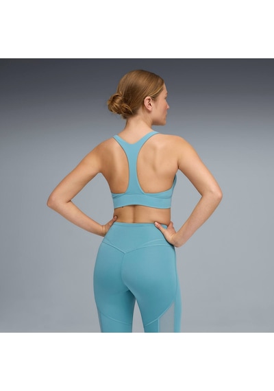 Puma Shapeluxe Plunge Spor Sütyeni 527481 46 Mavi