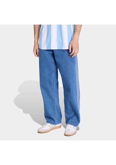 Adidas Firebird Adicolor Erkek Mavi Jean Pantolon Kd1499