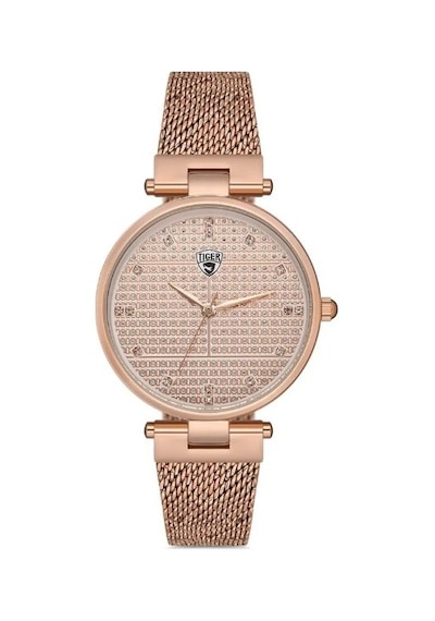 Tı-574c Tıger Çelik Kadın Saati Rose Gold