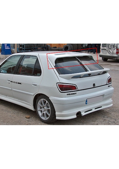 Peugeot 306 Cam Üstü Spoyler
