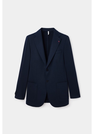 D's Damat Ds Damat Regular Fit Lacivert Armürlü Kumaş Ceket 6hc04m415494m 101