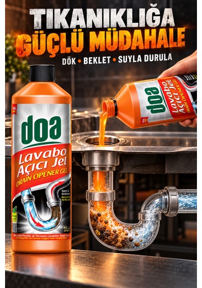Lavabo Açıcı Jel / 1000 Ml - 549997570