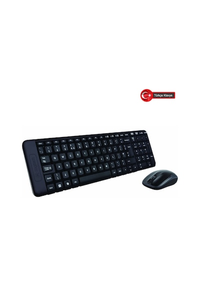 Logitech Mk220 (920-003163) Kablosuz Türkçe Q Klavye/Mouse Set - 548439726