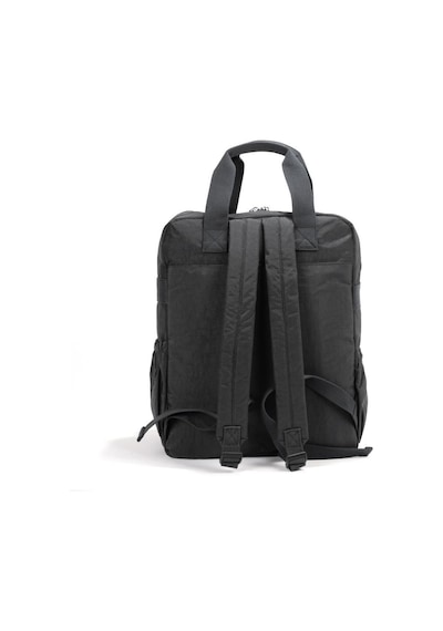 1175 Büyük Boy Krinkıl Kumaş Sırt Çantası Smart Bags 01 Siyah