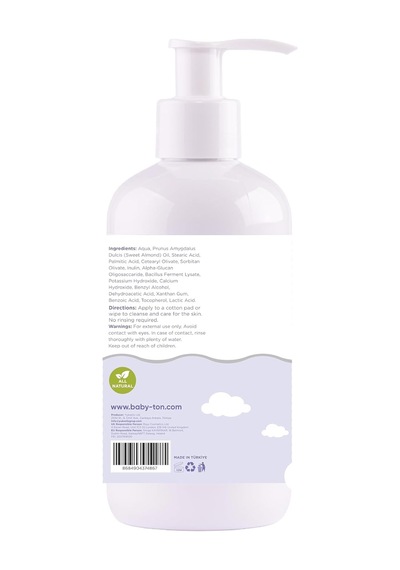Liniment Doğal Bebek Bezi Değiştirme Temizleyicisi Ve Pişik Önleyici 400 Ml