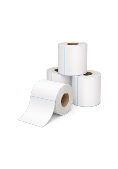 Termal Kargo Barkod Etiketi A Kalite Su-yağ-ısı Dayanımlı 3 Katmanlı Korumalı 100x100 Mm, Adet, 2000, 4 1