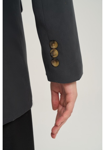 Mai Collection Arslev Antrasit Blazer Ceket