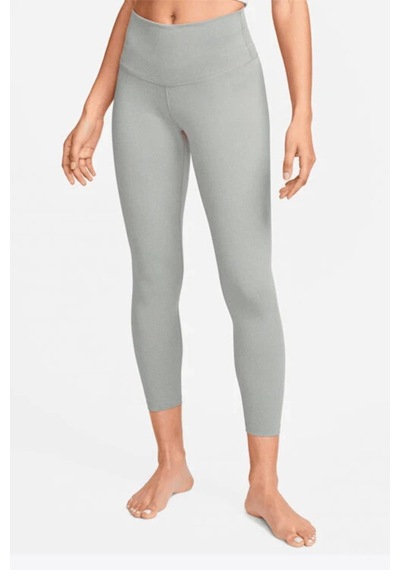 Nike Tight Fit High Rise 7/8 Leggings İç Cepli Yüksek Belli Toparlayıcı Tayt Gri Gri