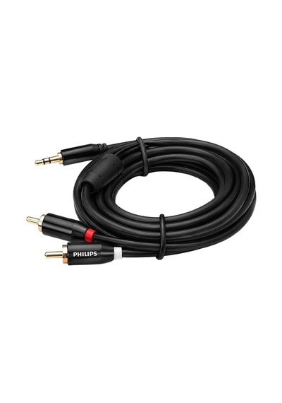 Philips Swr2121b/93 2 Metre 3.5mm Stereo 2 Rca Aux Ses Kablosu-217038