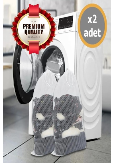 Morport 2 Adet Bebek Çamaşır Yıkama Torbası 35x45 Tr Diğer