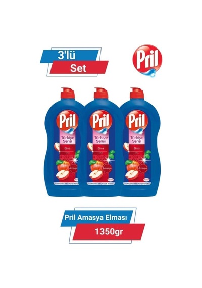 Pril Amasya Elması 1350gr 3'lü Set set-hnkdtj-5192-6141