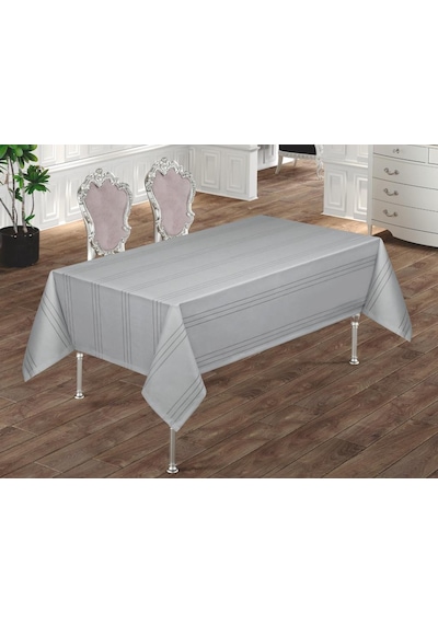 Dertsiz Masa Örtüsü 160x220 Gri Çok Renkli