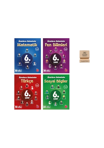 Newton 6. Sınıf Üstatların Kaleminden Matematik Fen Türkçe Ve Sosyal 4lü Denemeleri + Telefon Standı