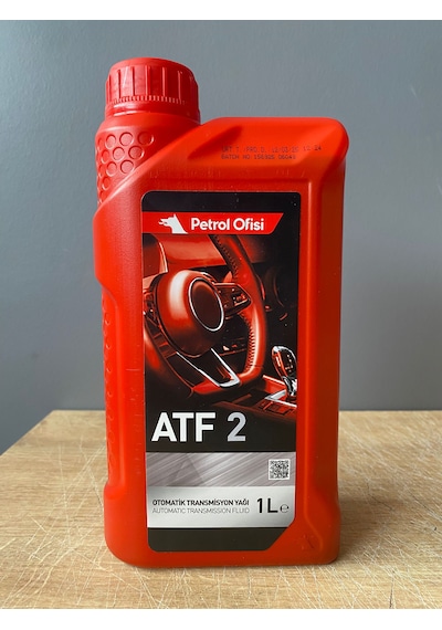 Petrol Ofisi Kırmızı Renk Atf 1 Litre Direksiyon Yağı 2025