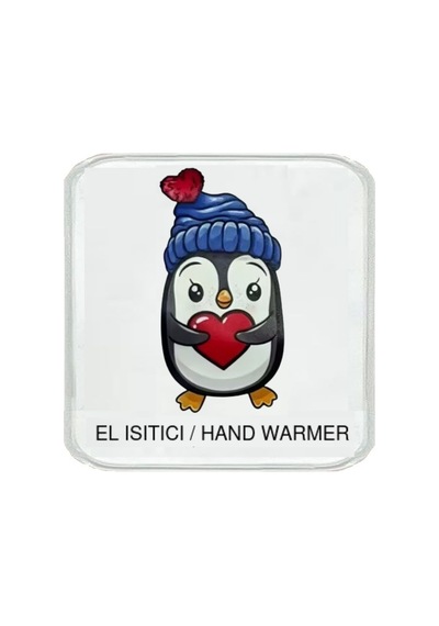 Sıa Penguen Cep Sobası,el Isıtıcı,sıcak Su Torbası Pvc 10x9,5cm Çok Renkli