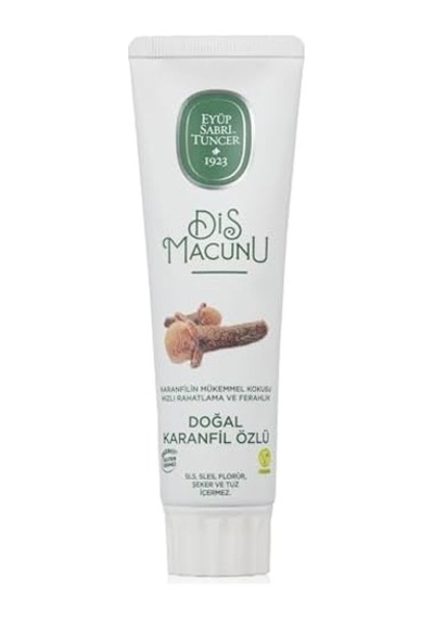 Eyüp Sabri Tuncer Doğal Karanfil Özlü Diş Macunu, 90ml