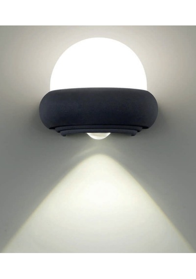 Horoz 076-097-0010 Forza-10 10w 3000k Siyah Led Bahçe Armatürü Gün Işığı