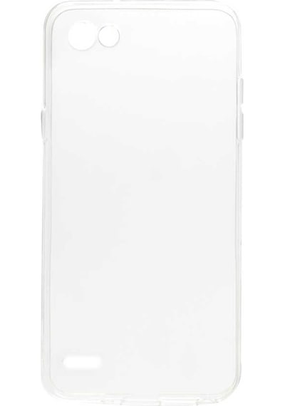 LG Uyumlu Q6 Şeffaf Kılıf Yumuşak İnce Tasarımlı Kapak Süper