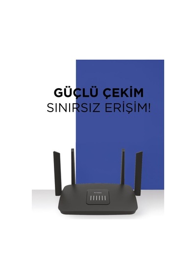 Torima AC06 2.4GHz - 5GHz 1200 Mbps Çift Bant Kablosuz Wifi Router