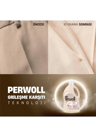 Açık Renkliler Sıvı Çamaşır Deterjanı 2.97 Litre, 3l, 54 Yıkama 4 Paketi 0.75 LT - 2.5 LT - 12 KG