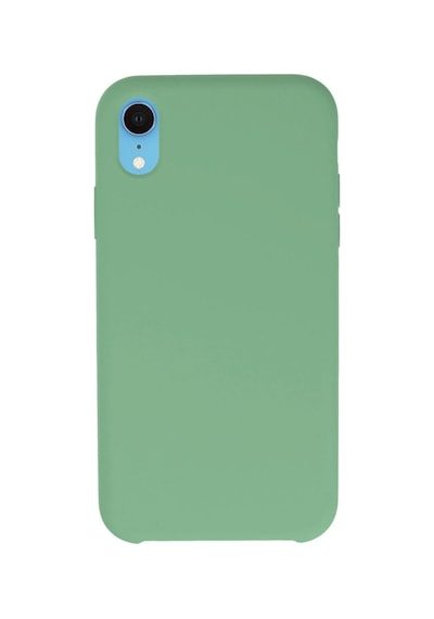 Apple Uyumlu   iPhone Xr Kılıf Lansman Legant Silikon - Yeşil