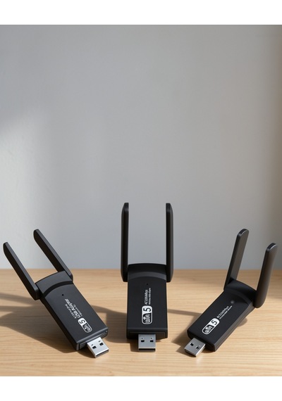 Ağ Adaptörü Realtek 5g Destekli Yüksek Hızlı Çift Bant Usb