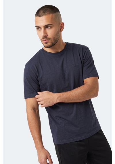 Slazenger Kodex Erkek Oversıze Lacivert Tişört
