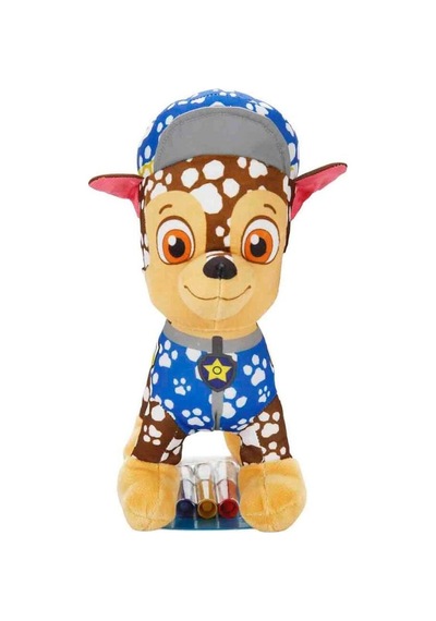 64446 Figür Peluş Boyama Kalemli 3a Kırmızı
