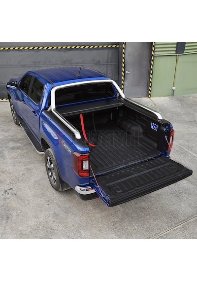 S-dizayn Vw Amarok 2 S-back Sürgülü Kapak Siyah V1 Oem Stil 2023 Üzeri