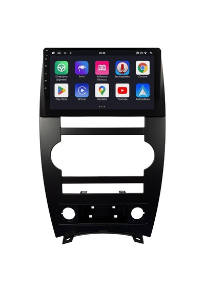 Jeep Comender Android Multimedya Sistemi 2007-2008 4gb Ram, 64gb Hafıza, Bluetooth, Carplay & Android Auto Kamera  9"