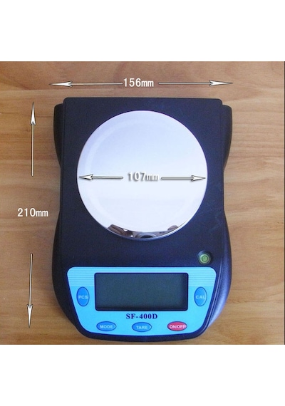 Sf400d 600gr Kapasite 0.01 G Hassas Elektronik Terazi -tartı