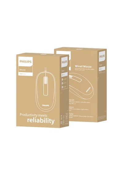 Philips SPK7238 USB Kablolu 1200 DPI 3 Tuşlu Optik Mouse