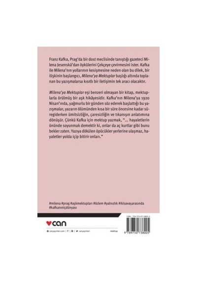 Kafka'nın Mektupları: Aşk Ve Duygular