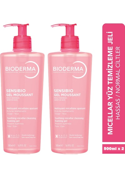 Sensibio Foaming Gel 500ml X 2