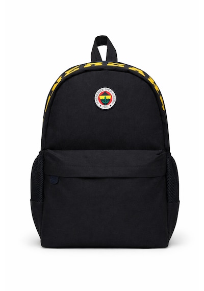 Fenerium Fenerbahçe Lisanslı Su İtici Kumaşlı Sırt Çantası - Laptop Bölmeli & Kabartma Logolu Okul Çantası Lacivert