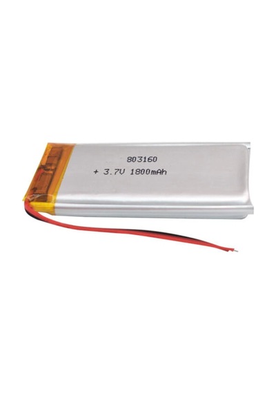 803160 1800mah 3.7v Lityum Polimer Pil Batarya Değişim