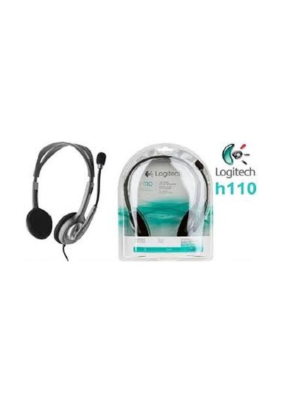 Logıtech H110 981-000271 35mm Jac Çhassasiyet Merkezi Ofis Toplantı Konuşmacı Tipi Microfonlu Kulaklık 1923