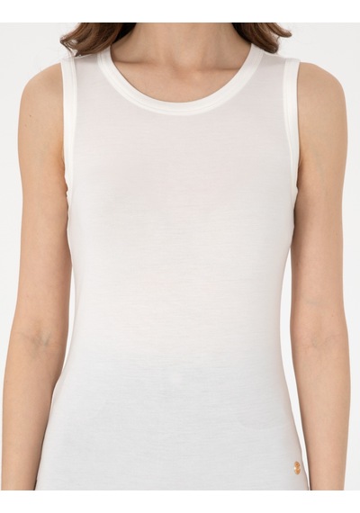 Pierre Cardin Kadın Beyaz Bluz Örme 50305783-vr013 Beyaz