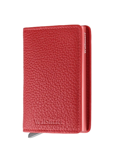 Walsmart Slim Floter Akıllı Mekanizmalı Cüzdan Kırmızı