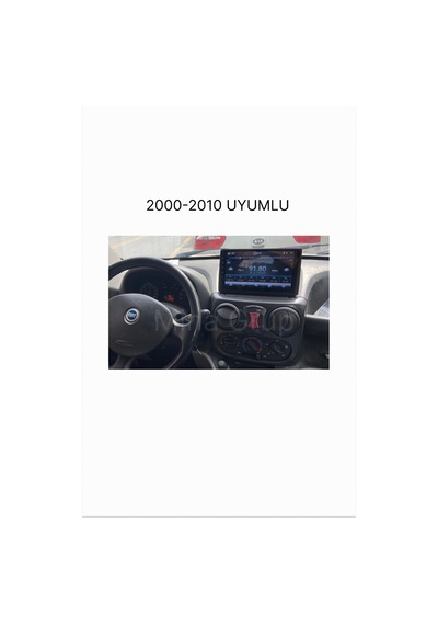 Snp Serisi Fiat Doblo 2000-2010 Uyumlu 9 İnç Android Multimedya Ekranı 6-128 Gb Hafıza + Kablosuz Carplay / Android Auto + Geri Görüş Kamerası  9"