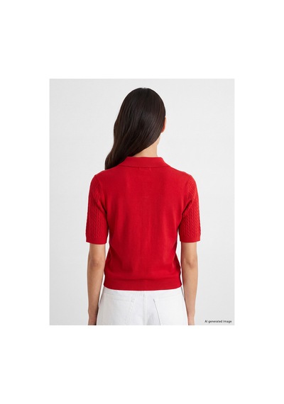LC Waikiki Alıta Cıty Farkıyla Lcw Everyday Kırmızı Polo Yaka Kadın Triko Kazak Kirmizi - 931153188 Kirmizi LC Waikiki Alıta Cıty Farkıyla Lcw Everyday Kırmızı Polo Yaka Kadın Triko Kazak Kirmizi - 931153188 Kirmizi