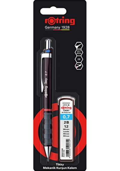 3 Adet Rotring Versatil Tikky Kalem 0.7 Mm + Uç Diğer