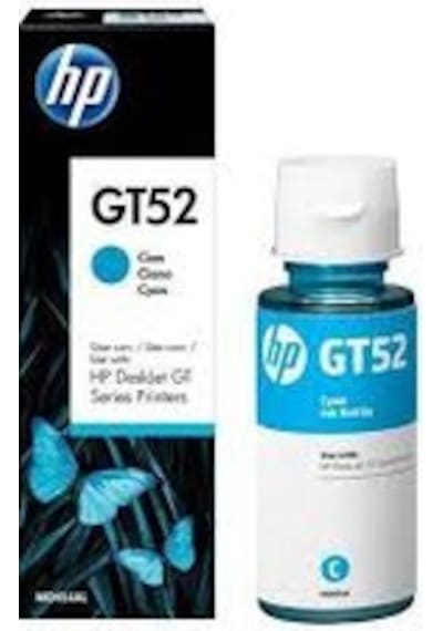 Hp Gt 52 Mavi Mürekkep